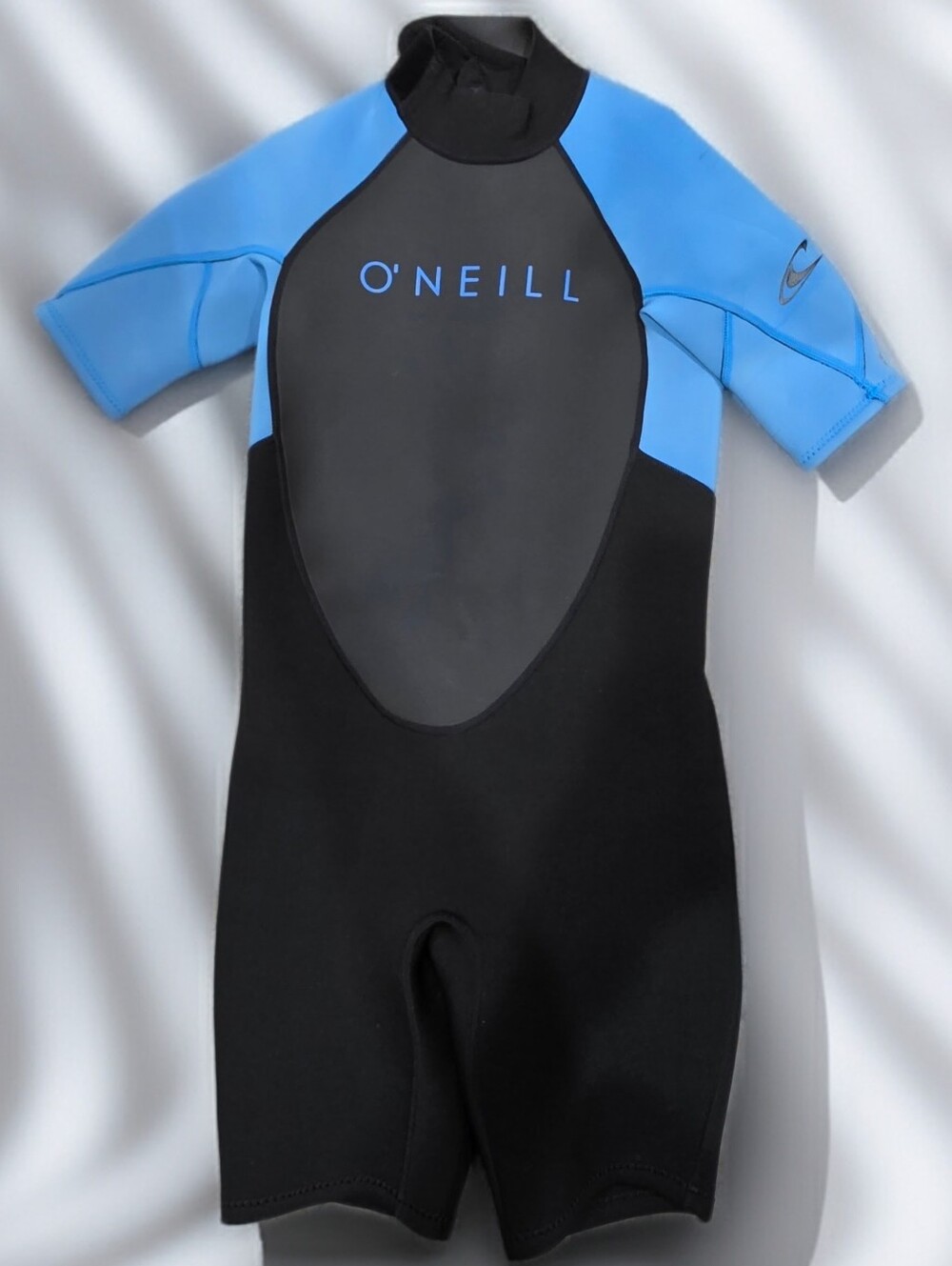 O'Neill Youth Reactor-2 2mm Back Zip Short Sleeve Spring Wetsuit - Size 12